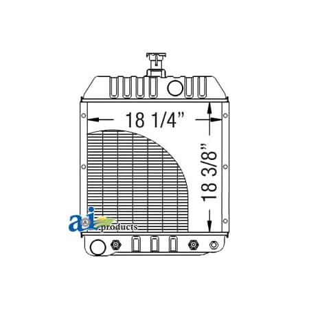 Radiator W/ Oil Cooler 0 X0 X0